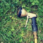 Prato invaso da erbacce con soluzione efficace in evidenza.